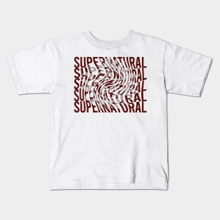 Supernatural tv series lover Kids T-Shirt